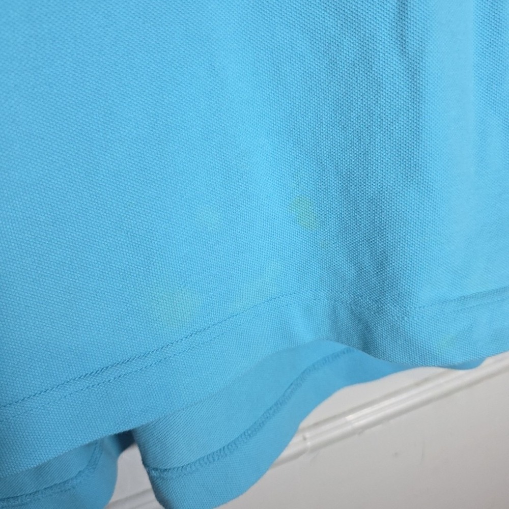 Tommy Hilfiger Men's Polo Shirt Short Sleeve‎ Light Blue Large - Picture 4 of 8